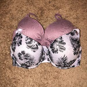 Pink Victoria Secret bras